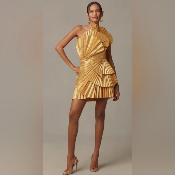 Acler Dresses & Skirts - Acler Pleated Mini Dress